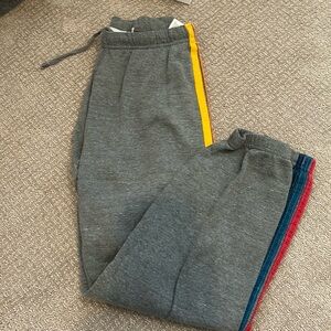 Aviator nation-5 stripe sweatpants